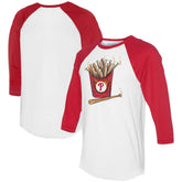 Philadelphia Phillies Tiny Turnip Women's Hot Bats 3/4-Sleeve Raglan T-Shirt | MLB New