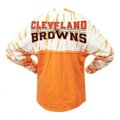 Cleveland Browns Fanatics Women's Vintage Bamboo Spirit Jersey Long Sleeve T-Shirt