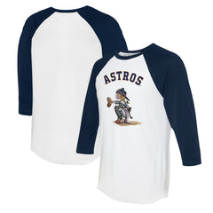 Houston Astros Tiny Turnip Women's Kate 3/4-Sleeve Raglan T-Shirt | MLB Discount