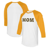 San Diego Padres Tiny Turnip Women's Logo Mom 3/4-Sleeve Raglan T-Shirt | MLB For sale