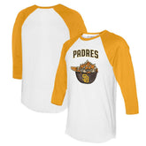 San Diego Padres Tiny Turnip Women's Nacho Helmet 3/4-Sleeve Raglan T-Shirt | MLB Shop