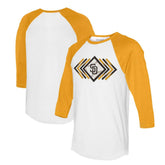 San Diego Padres Tiny Turnip Women's Prism Arrows 3/4-Sleeve Raglan T-Shirt | MLB Outlet
