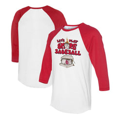 St. Louis Cardinals Tiny Turnip Women's Smores 3/4-Sleeve Raglan T-Shirt | MLB Outlet