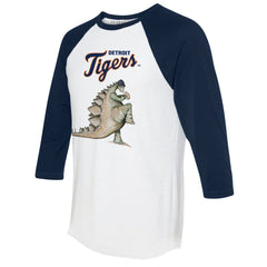 Detroit Tigers Tiny Turnip Unisex Stega 3/4-Sleeve Raglan T-Shirt | MLB For sale