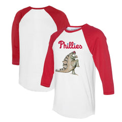 Philadelphia Phillies Tiny Turnip Unisex Stega 3/4-Sleeve Raglan T-Shirt | MLB On Sale