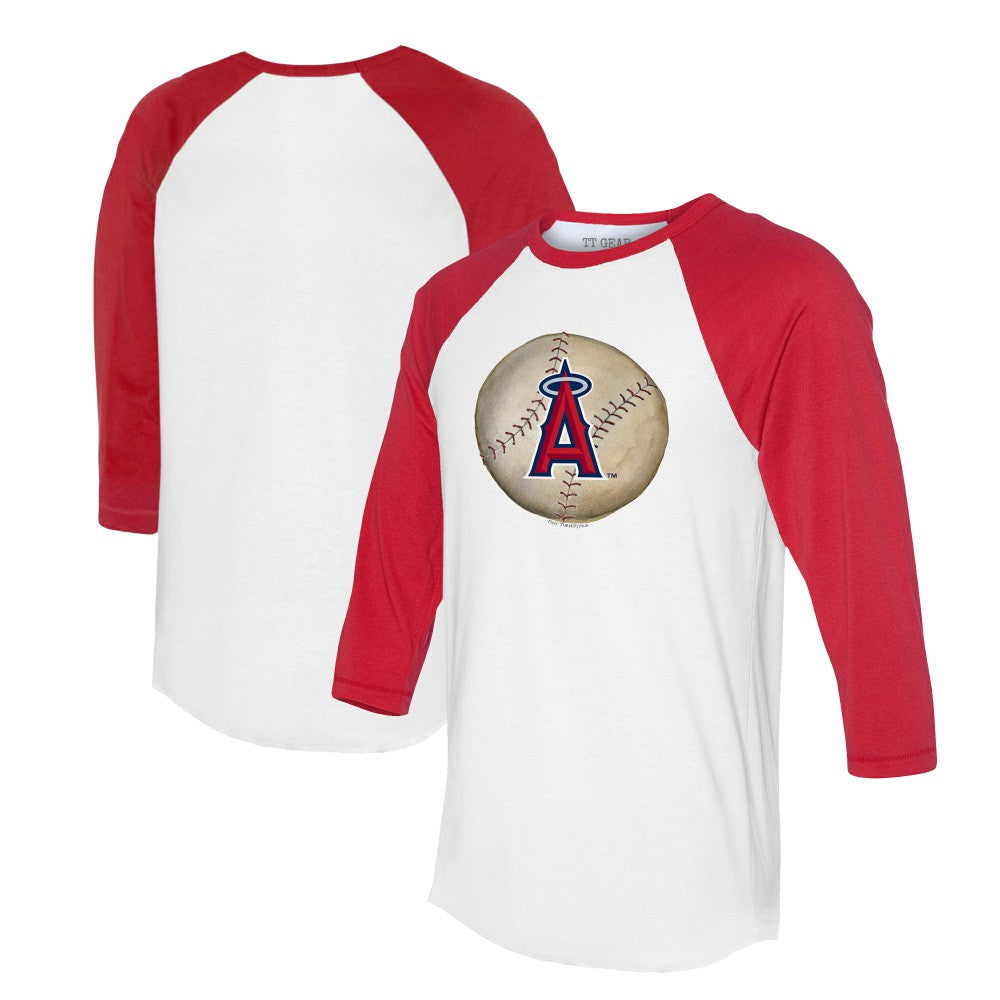 Los Angeles Angels Tiny Turnip Unisex Stitched Baseball 3/4-Sleeve Raglan T-Shirt | MLB Outlet