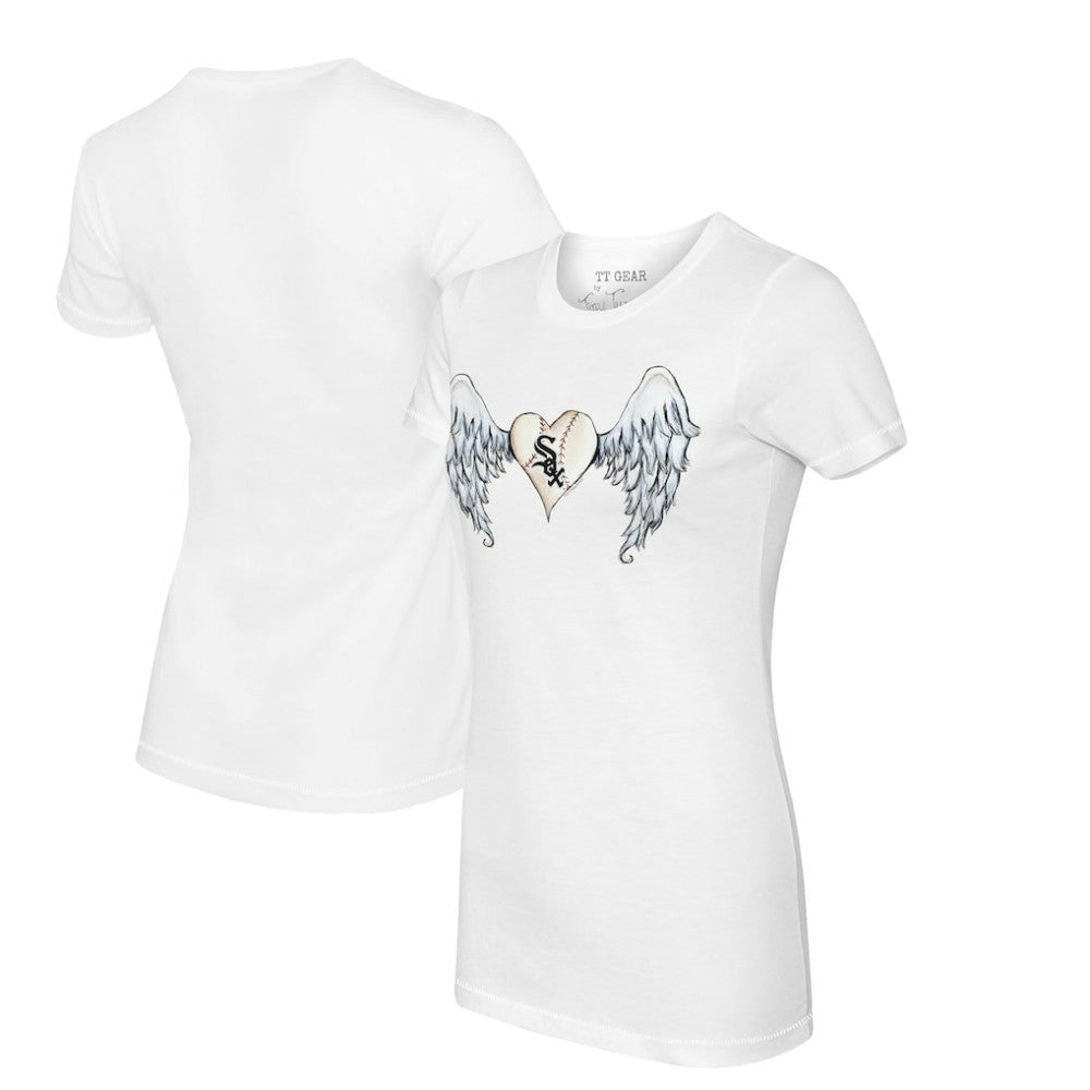 Chicago White Sox Tiny Turnip Women's Angel Wings T-Shirt | MLB For sale