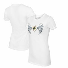 Milwaukee Brewers Tiny Turnip Women's Angel Wings T-Shirt | MLB Discount