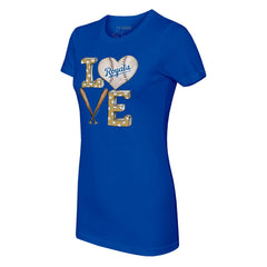 Kansas City Royals Tiny Turnip Women's Baseball Love T-Shirt | MLB Shop