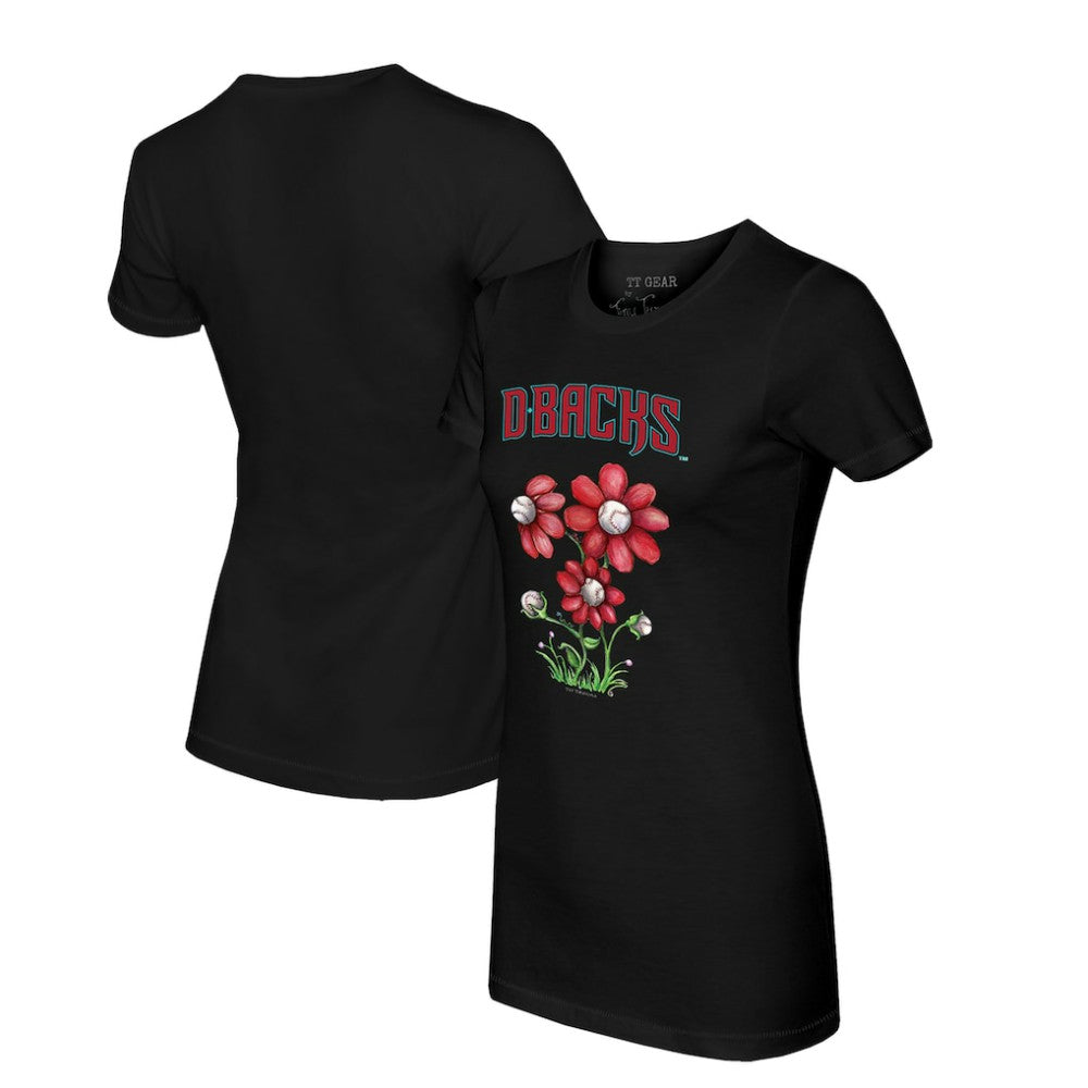 Arizona Diamondbacks Tiny Turnip Women's Blooming Baseballs T-Shirt | MLB Online