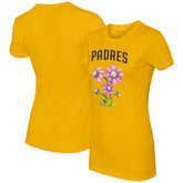 San Diego Padres Tiny Turnip Women's Blooming Baseballs T-Shirt | MLB Near me