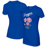 Los Angeles Dodgers Tiny Turnip Women's Blooming Baseballs T-Shirt | MLB Shop