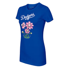 Los Angeles Dodgers Tiny Turnip Women's Blooming Baseballs T-Shirt | MLB Shop