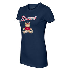 Atlanta Braves Tiny Turnip Women's Teddy Boy T-Shirt | MLB For sale