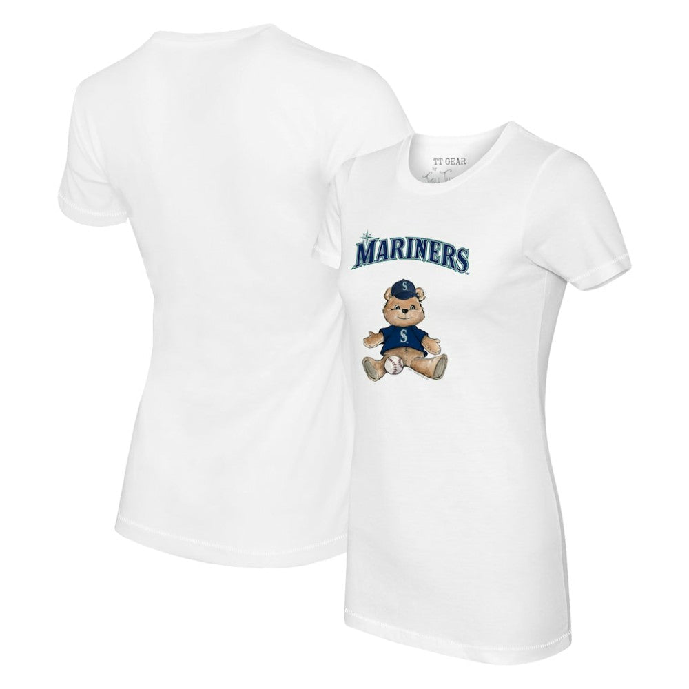 Seattle Mariners Tiny Turnip Women's Teddy Boy T-Shirt | MLB New