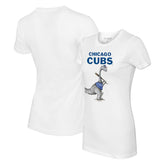 Chicago Cubs Tiny Turnip Women's Bronto T-Shirt | MLB Discount