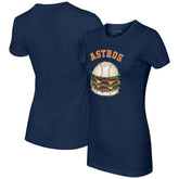 Houston Astros Tiny Turnip Women's Burger T-Shirt | MLB Online