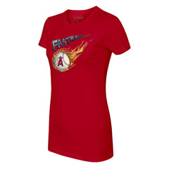 Los Angeles Angels Tiny Turnip Women's Fastball T-Shirt | MLB Discount