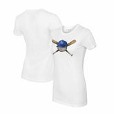 Kansas City Royals Tiny Turnip Women's Hat Crossbats T-Shirt | MLB US
