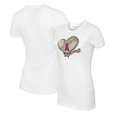 Los Angeles Angels Tiny Turnip Women's Heart Banner T-Shirt | MLB Online
