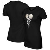 Chicago White Sox Tiny Turnip Women's Heart Lolly T-Shirt | MLB Outlet