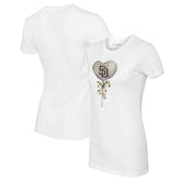 San Diego Padres Tiny Turnip Women's Heart Lolly T-Shirt | MLB Near me