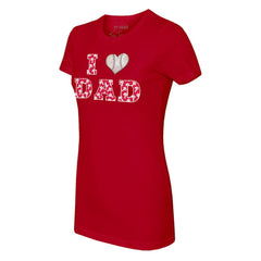Philadelphia Phillies Tiny Turnip Women's I Love Dad T-Shirt | MLB Shop