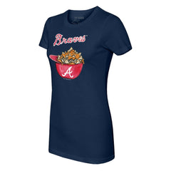 Atlanta Braves Tiny Turnip Women's Nacho Helmet T-Shirt | MLB Shop