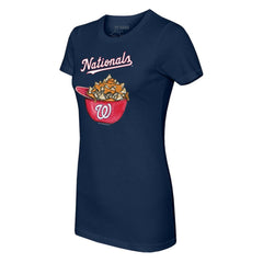 Washington Nationals Tiny Turnip Women's Nacho Helmet T-Shirt | MLB US