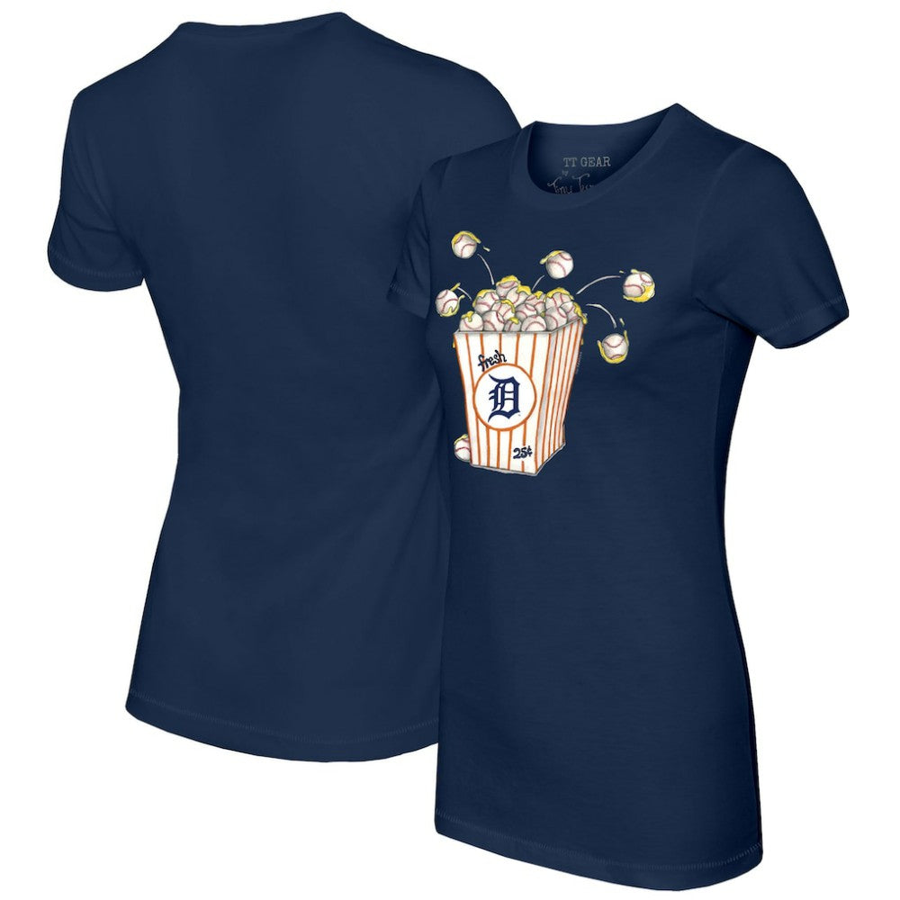 Detroit Tigers Tiny Turnip Women's Popcorn T-Shirt | MLB Near me
