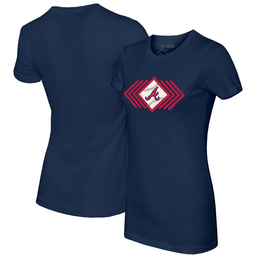 Atlanta Braves Tiny Turnip Women's Prism Arrows T-Shirt | MLB On Sale