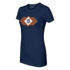 Detroit Tigers Tiny Turnip Women's Prism Arrows T-Shirt | MLB New