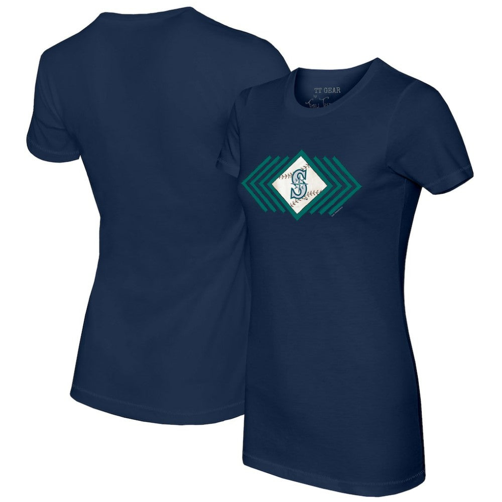 Seattle Mariners Tiny Turnip Women's Prism Arrows T-Shirt | MLB On Sale