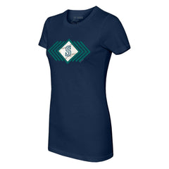 Seattle Mariners Tiny Turnip Women's Prism Arrows T-Shirt | MLB On Sale