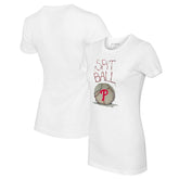 Philadelphia Phillies Tiny Turnip Women's Spit Ball T-Shirt | MLB Sale