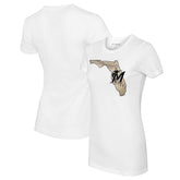 Miami Marlins Tiny Turnip Women's State Outline T-Shirt | MLB Online