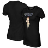 Colorado Rockies Tiny Turnip Women's Triple Scoop T-Shirt | MLB Shop