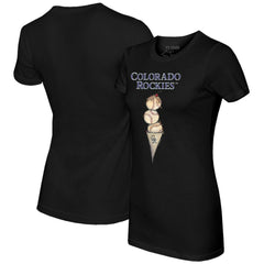 Colorado Rockies Tiny Turnip Women's Triple Scoop T-Shirt | MLB Shop
