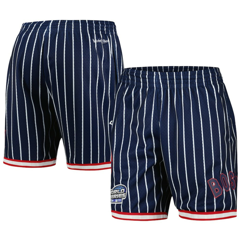 Boston Red Sox Mitchell & Ness Cooperstown Collection 2004 World Series City Collection Mesh Shorts | MLB On Sale