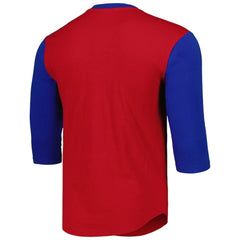 Chicago Cubs Mitchell & Ness Cooperstown Collection Legendary Slub Henley 3/4-Sleeve T-Shirt | MLB Discount