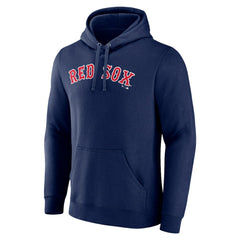 Boston Red Sox Official Wordmark Fitted Pullover Hoodie | MLB US