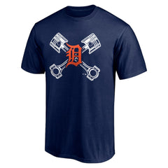 Detroit Tigers Crossed Pistons T-Shirt | MLB Outlet