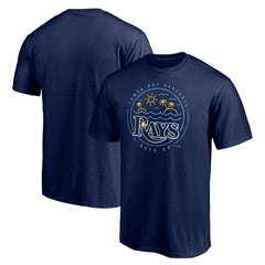 Tampa Bay Rays Sunshine Rays Up T-Shirt | MLB New