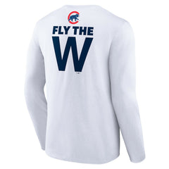 Chicago Cubs Fly the W Long Sleeve T-Shirt | MLB Shop