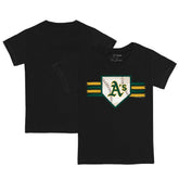 Athletics Tiny Turnip Youth Base Stripe T-Shirt | MLB Shop