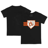 Baltimore Orioles Tiny Turnip Youth Base Stripe T-Shirt | MLB Sale