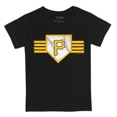 Pittsburgh Pirates Tiny Turnip Youth Base Stripe T-Shirt | MLB US