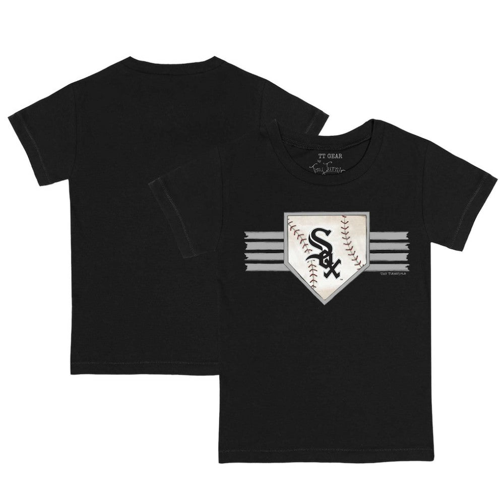 Chicago White Sox Tiny Turnip Youth Base Stripe T-Shirt | MLB Discount