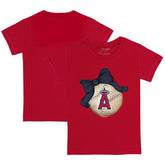 Los Angeles Angels Tiny Turnip Youth Baseball Bow T-Shirt | MLB Near me