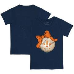 Houston Astros Tiny Turnip Youth Baseball Bow T-Shirt | MLB Near me